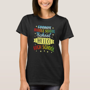 T-shirt Au revoir Collège Bonjour Diplômé du Lycée G