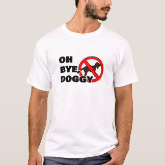 T-shirt Au revoir, doggy