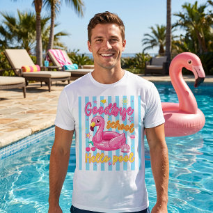 T-Shirt Au Revoir École Bonjour Piscine