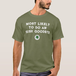T-shirt au revoir irlandais