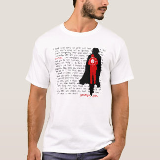 T-shirt Au revoir, John