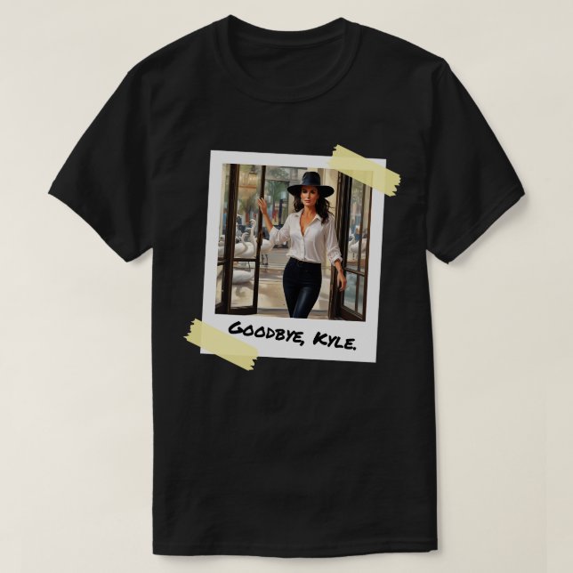 T-shirt Au revoir Kyle (Design devant)