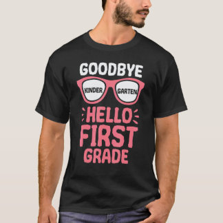 T-shirt Au revoir maternelle bonjour 1re année enseignante