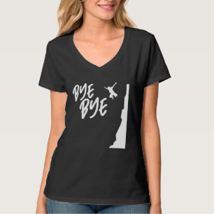 T-shirt Au revoir plongeur de falaise Plongeon de falaise