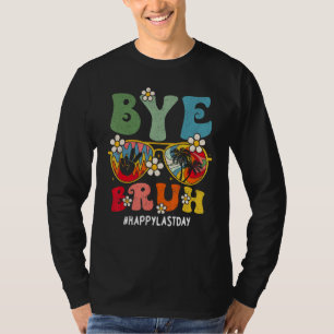 T-shirt Au revoir prof de frère heureux dernier jour d'éco