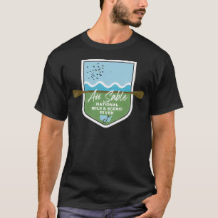 T-shirt Au Sable National Wild and Pittoresque River Michi