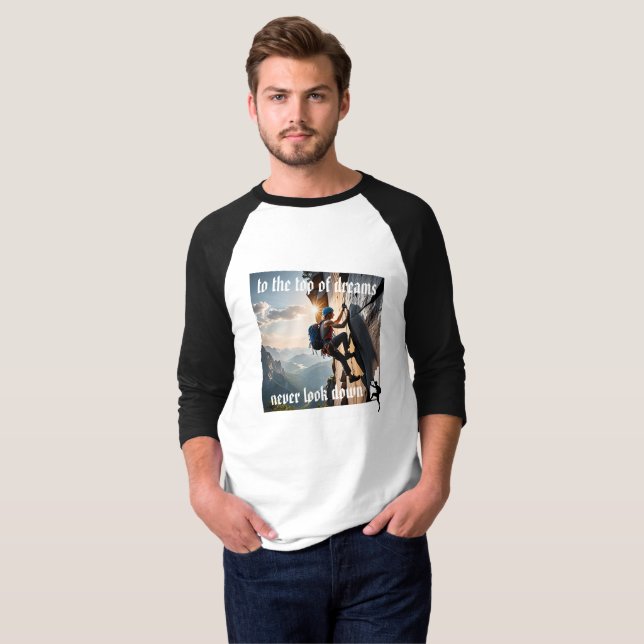 T-shirt "Au sommet des rêves" (Devant entier)