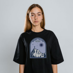 T-shirt Au sommet du monde : Randonnée sur le Mont Tallac 