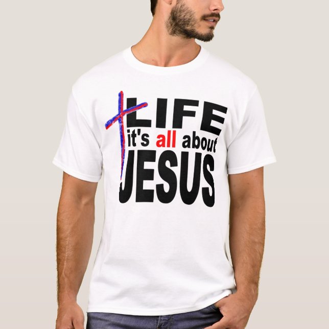 T-shirt Au sujet de ce qu'il est tout (Devant)