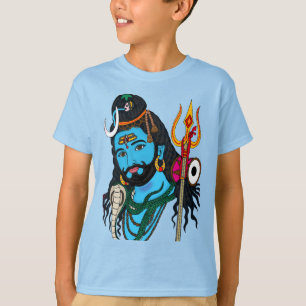 T-shirt au visage de Shiva