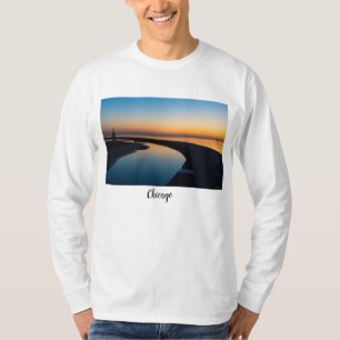 T-shirt Aube du phare de North Chicago