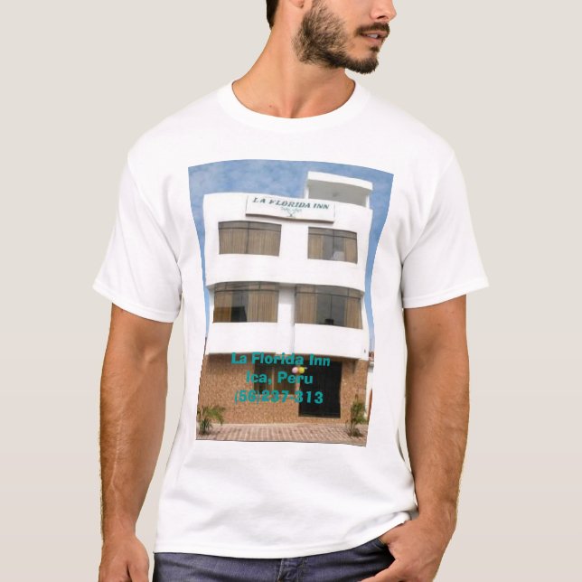 T-shirt Auberge AIC, Pérou de la Floride de La (Devant)