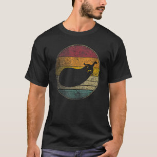 T-shirt Aubergine Cuisiner nourriture Vintage désistée sty