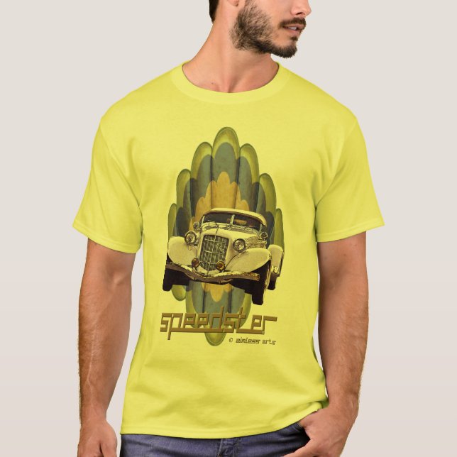 T-shirt auburn de Speedster (Devant)