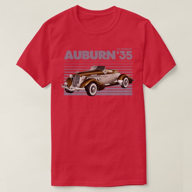 T-SHIRT AUBURN SPEEDSTER (Design devant)
