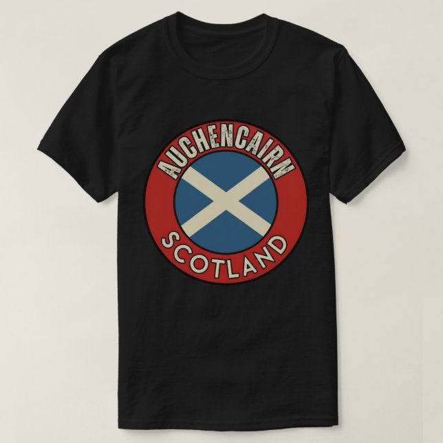 T-shirt Auchencairn, Écosse (Design devant)