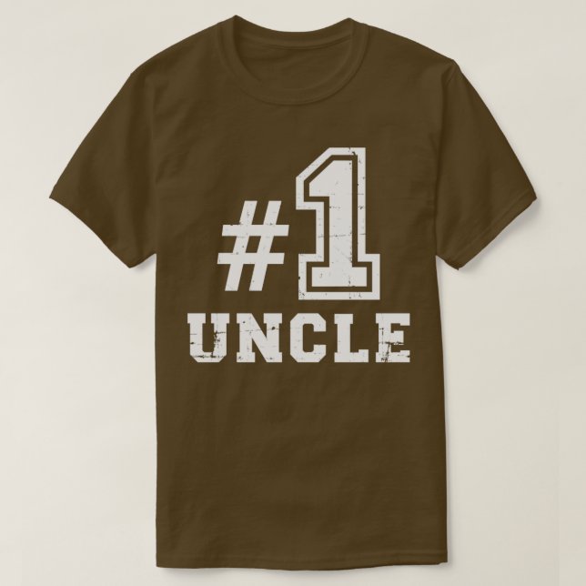 T-shirt Aucun 1 meilleur oncle (Design devant)