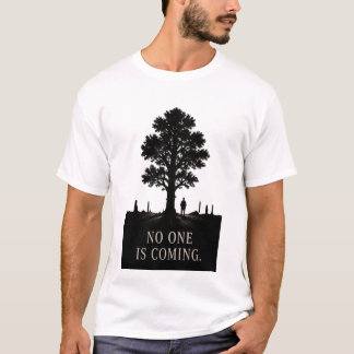 T-shirt Aucun arbre de motivation n'arrive