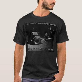 T-SHIRT AUCUN AVERTISSEMENT TIRER LA CHEMISE