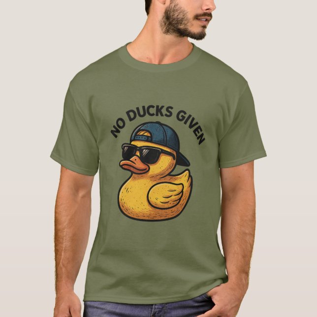 T-shirt Aucun canard donné (Devant)