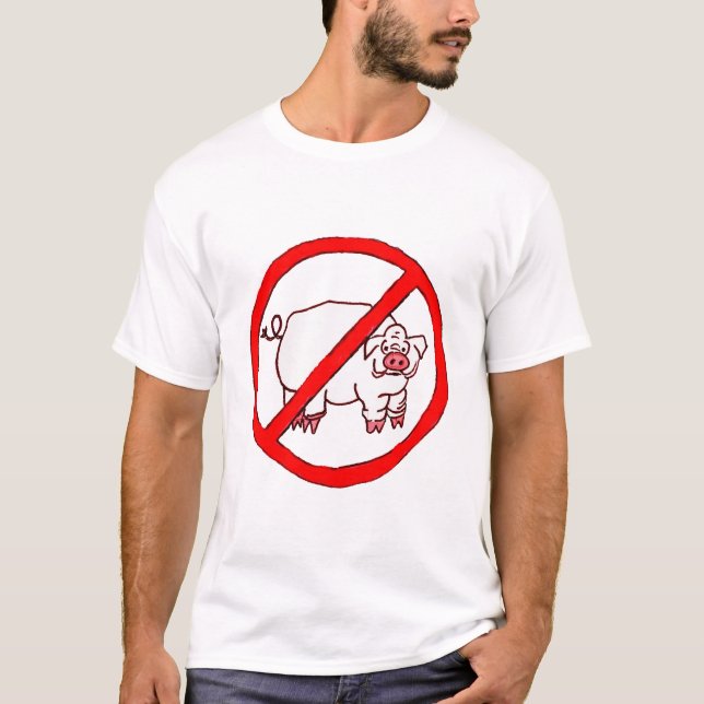 T-shirt Aucun cercle de porcs (Devant)