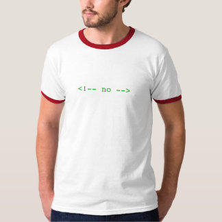 T-shirt Aucun commentaire