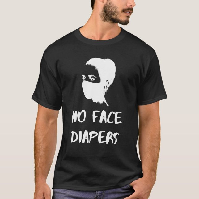 T-shirt Aucun Diapeur Visuel - Masque Femme, Bioarme Virus (Devant)