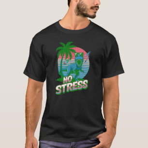 T-shirt Aucun Dinosaure De Stress