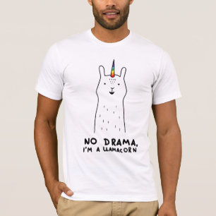 T-shirt Aucun drame je suis un Llamacorn