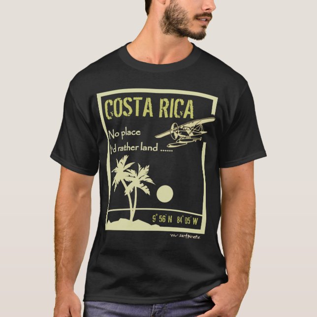 T-shirt Aucun endroit… Costa Rica (Devant)
