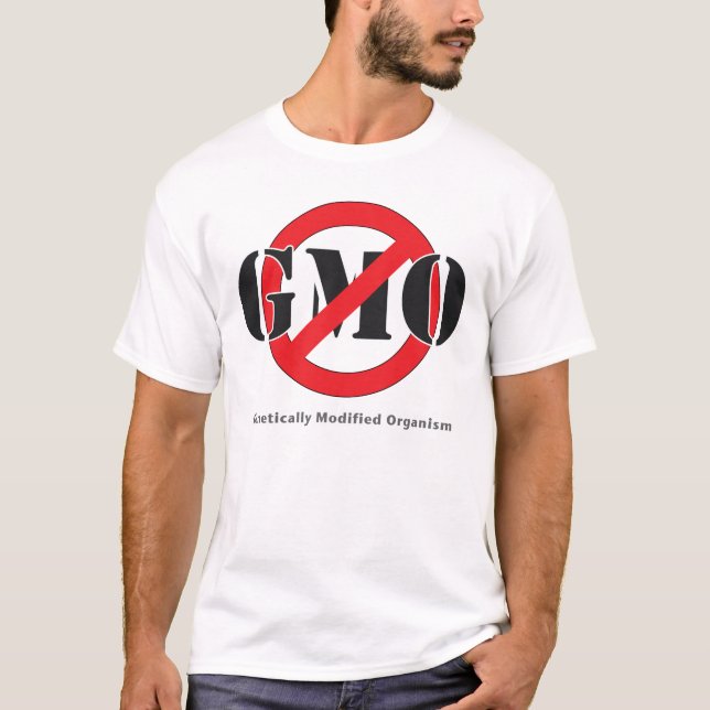 T-shirt Aucun GMO (Devant)