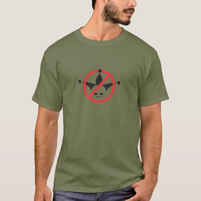 T-shirt Aucun idiot (Devant)