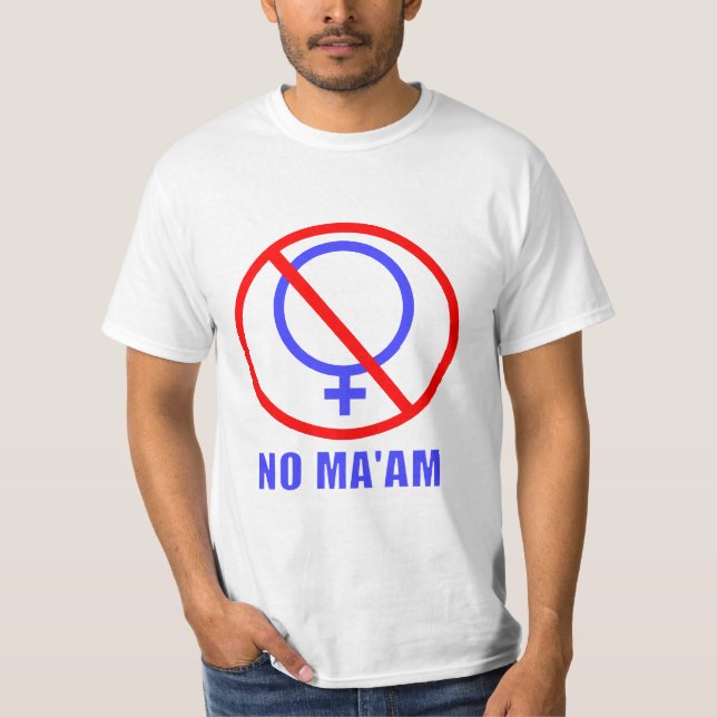 T-shirt Aucun Maam marié (Devant)
