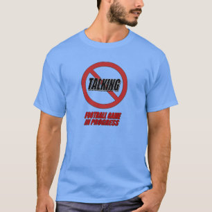 T-shirt aucun match de football en cours