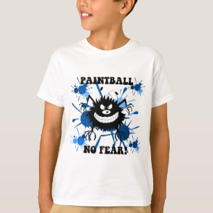 T-shirt Aucun paintball de crainte