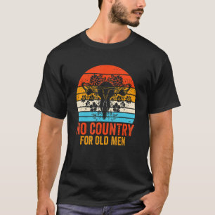 T-shirt Aucun Pays Pour Les Hommes Âgés Uterus Feminist Wo