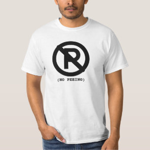 T-shirt Aucun pipi