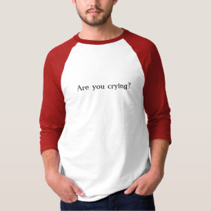 T-shirt Aucun pleurer dans le base-ball