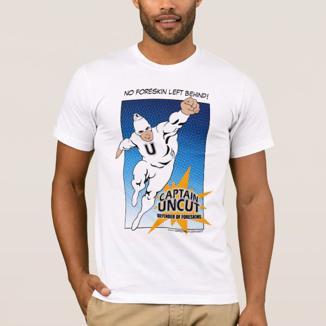 T-shirt Aucun prépuce laissé ! 1 (Devant)