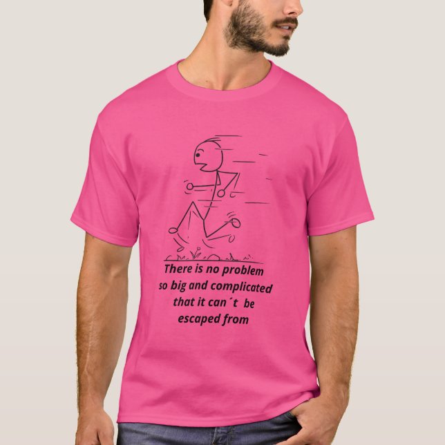 T-shirt Aucun problème (Devant)