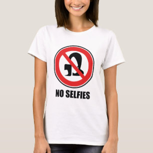 T-shirt Aucun Selfies
