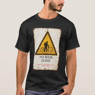 T-SHIRT AUCUN SIGNAGE DE ZONE DE DÉPLACEMENT
