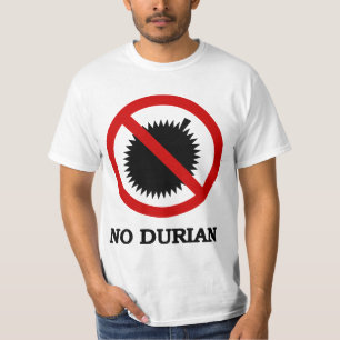 T-shirt AUCUN signe de fruit tropical de durian