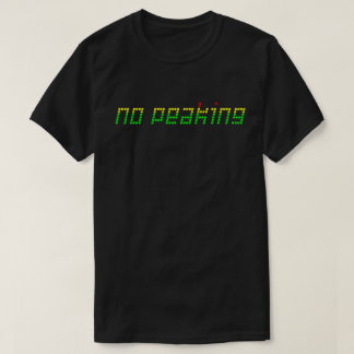 T-shirt Aucun sommet