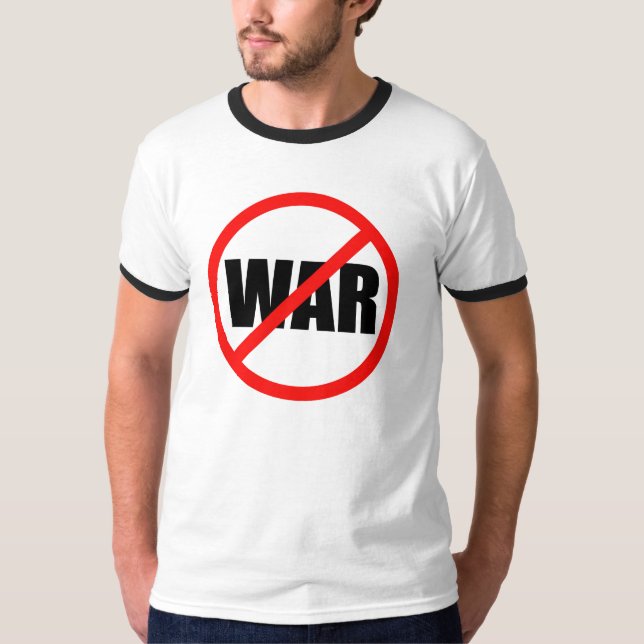 T-shirt Aucun symbole de guerre (Devant)
