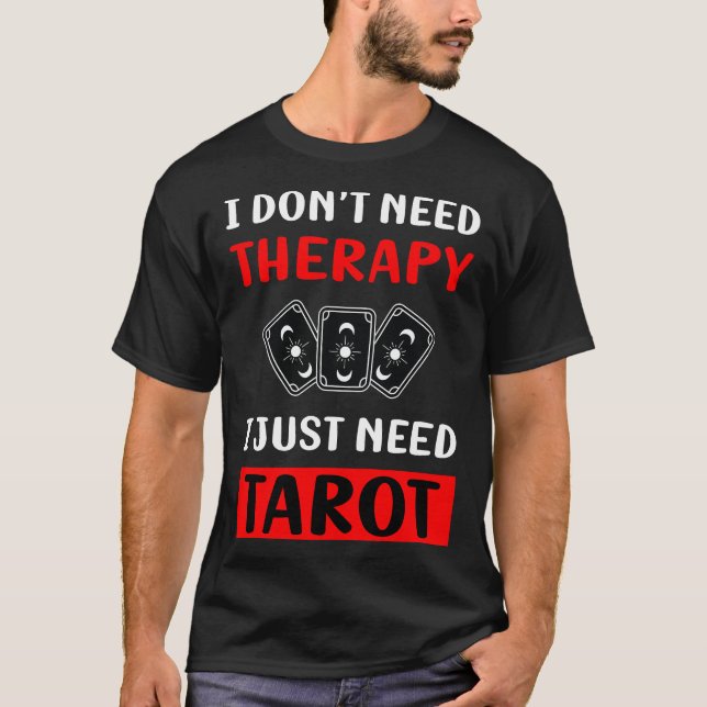 T-shirt Aucun Tarot thérapeutique (Devant)