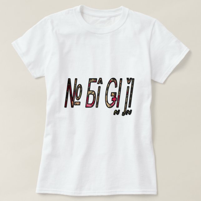 T-shirt Aucun texte Bigiji (Design devant)
