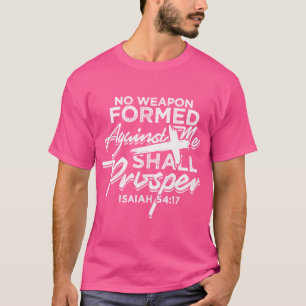 T-shirt Aucune Arme Formée Contre Moi Ne Doit