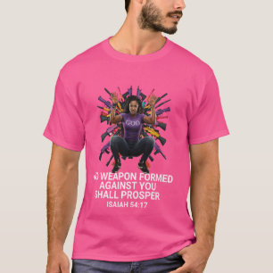 T-shirt Aucune Arme Formée Contre Moi Prospère - Bible