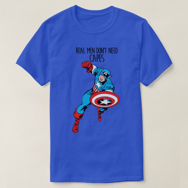 T-SHIRT AUCUNE CAPE NÉCESSAIRE (Design devant)